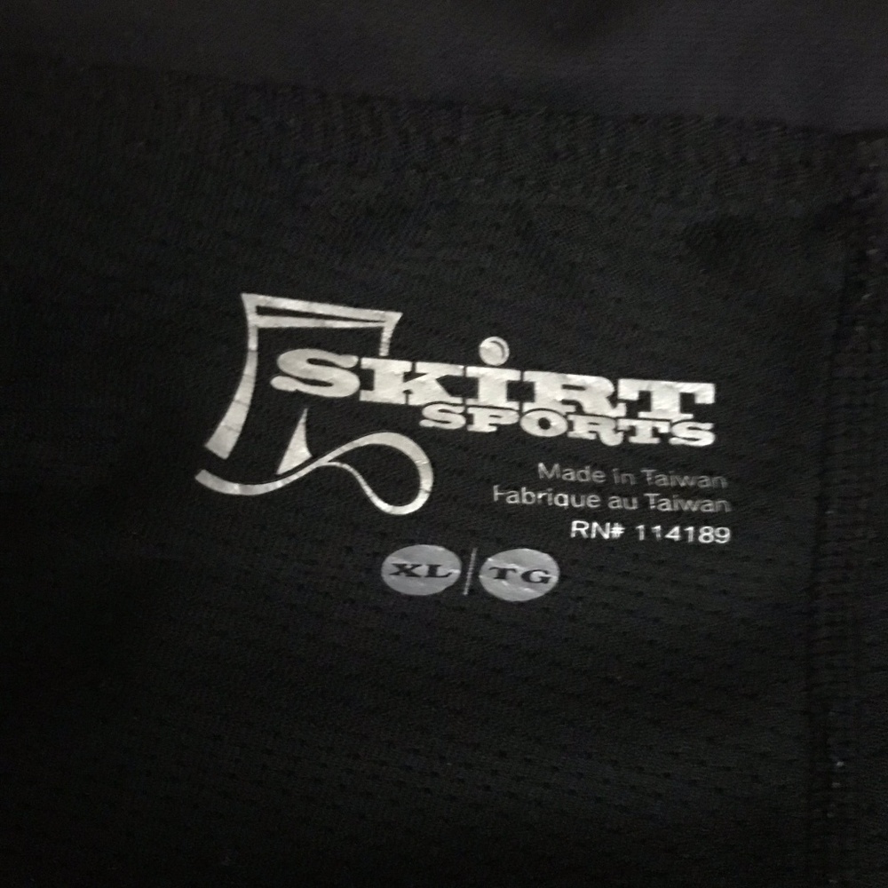 SkirtSports Skirt Sports Black Fitness Skort XL - Picture 7 of 7